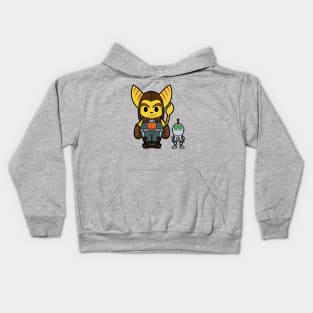 Ratchet and Clank Chibi Kids Hoodie
